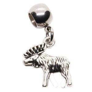 Elegant Moose Charm for Moose Decor - Exquisite Moose Gifts for Home or Office